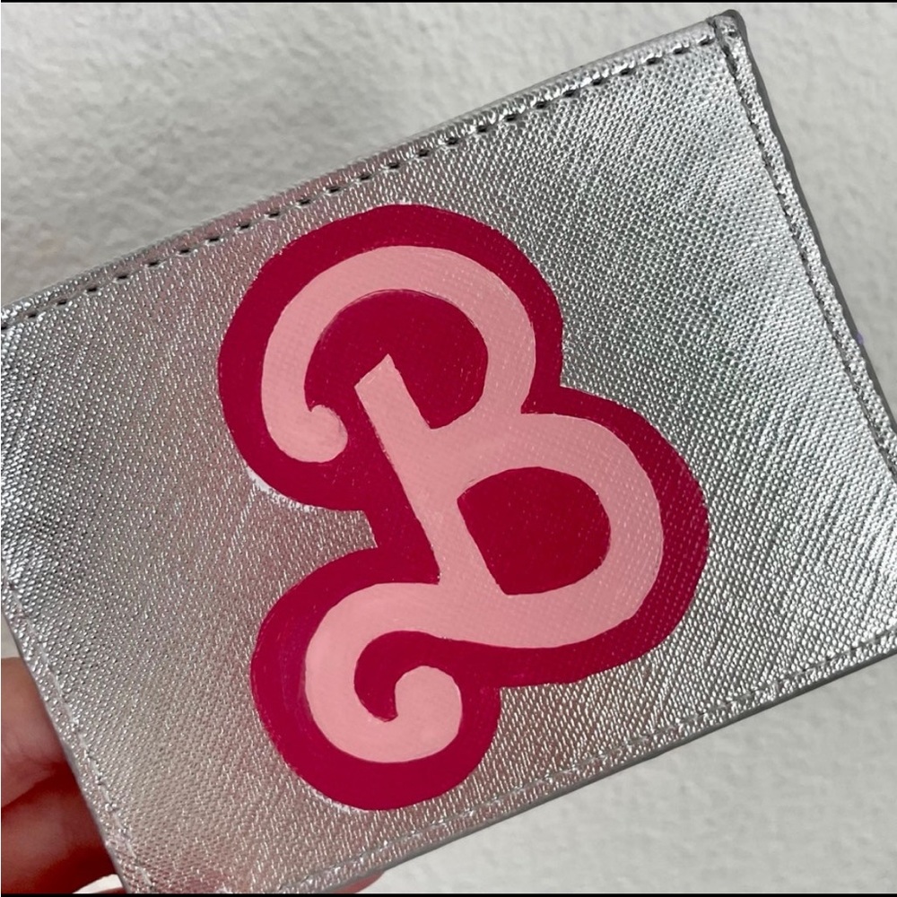 Barbie hand painted wallet